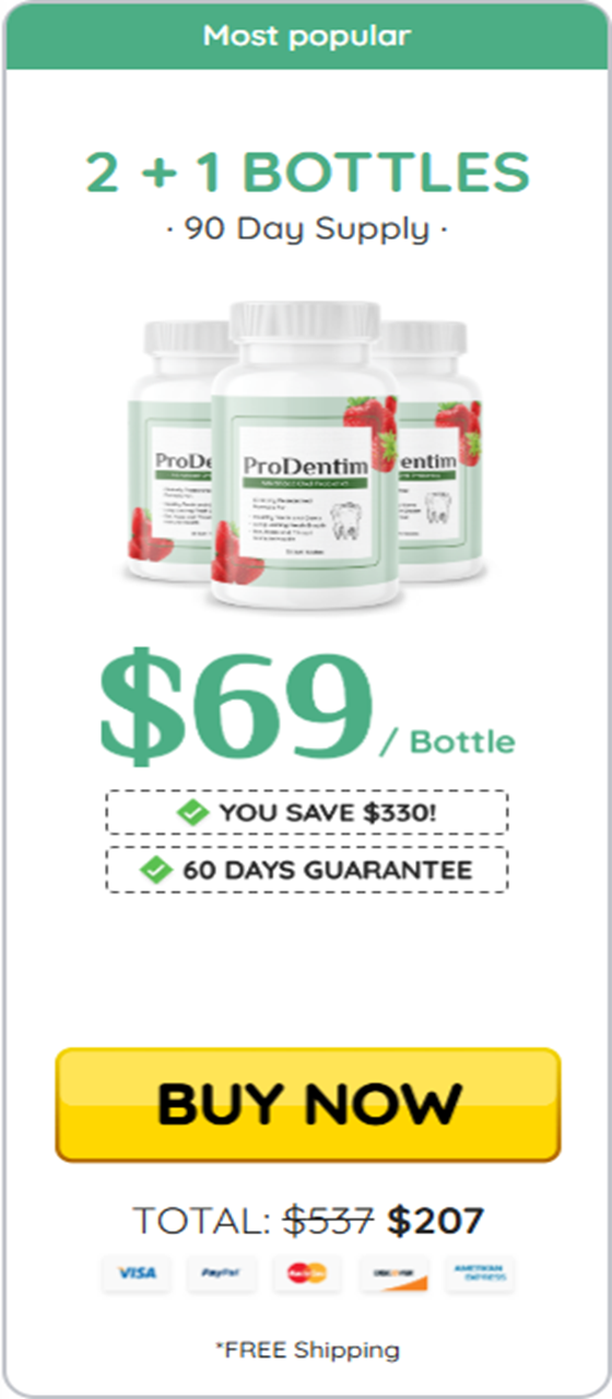 prodentim 90 day supply