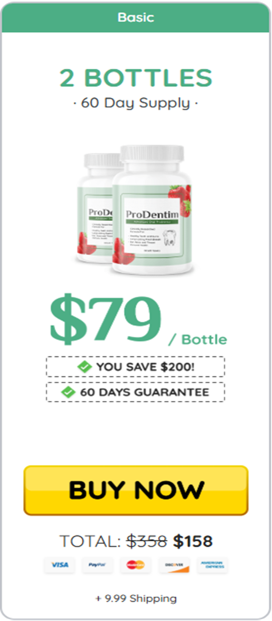 prodentim 30 day supply